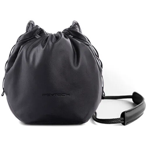 PGYTECH OneGo Drawstring Storage Bag with Detachable Shoulder Strap and Interior Dividers for Cameras, Smartphones, and Accessories
