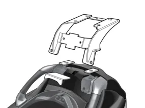 Piaggio MP3 Hybrid 300 LT (07-21) SHAD Top Box Fitting Kit