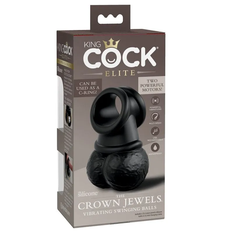 Pipedream Products The Crown Jewels Vibrating Swinging Balls