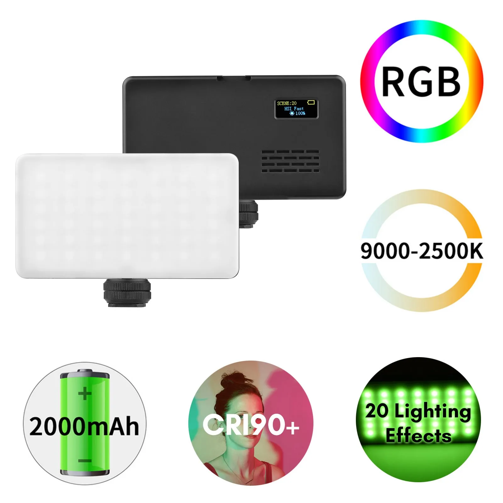 Pocket RGB Video Light LED Fill Light