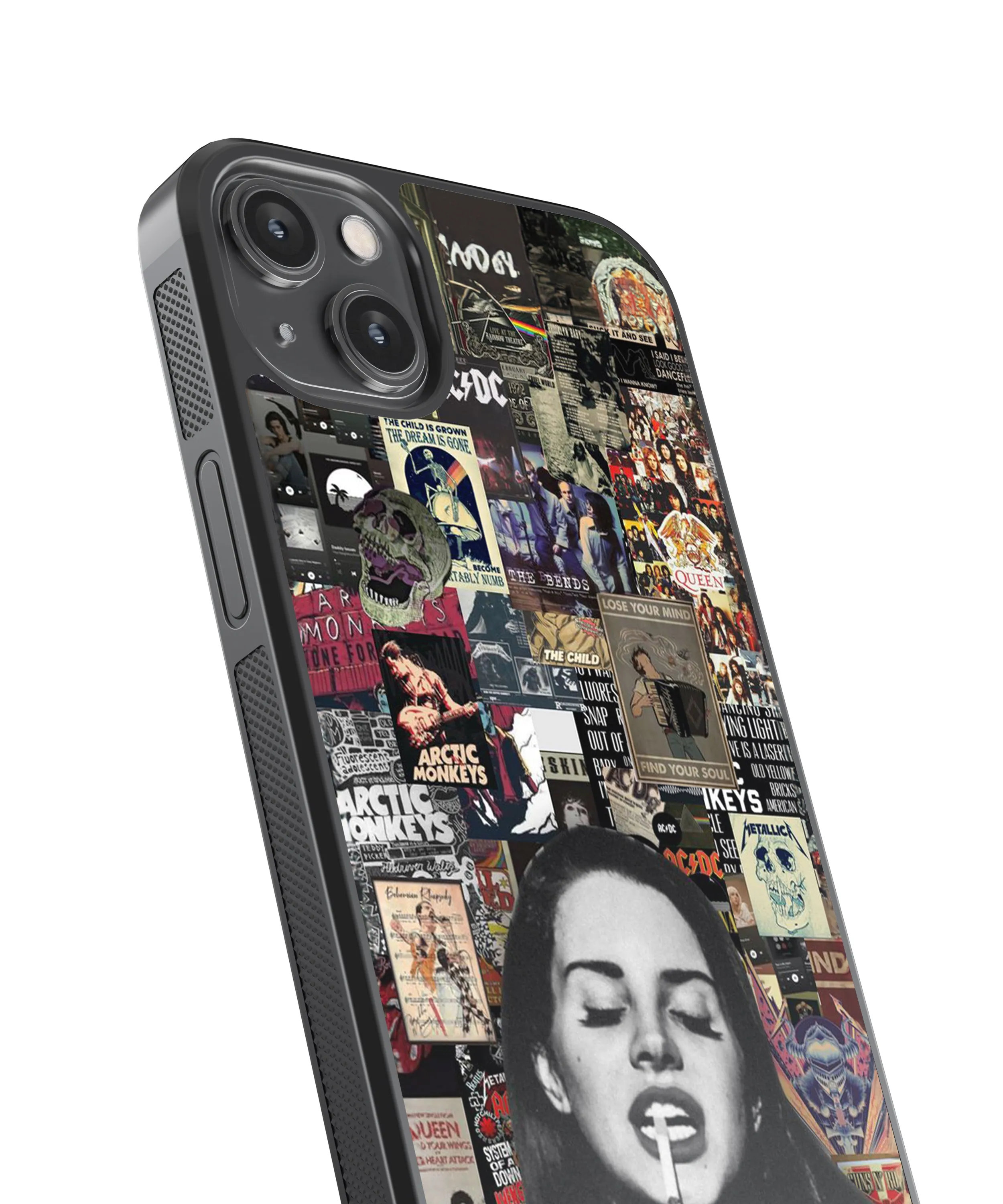 Pop Culture Ft. Lana Del Rey Spotify Glass Phone Case Cover