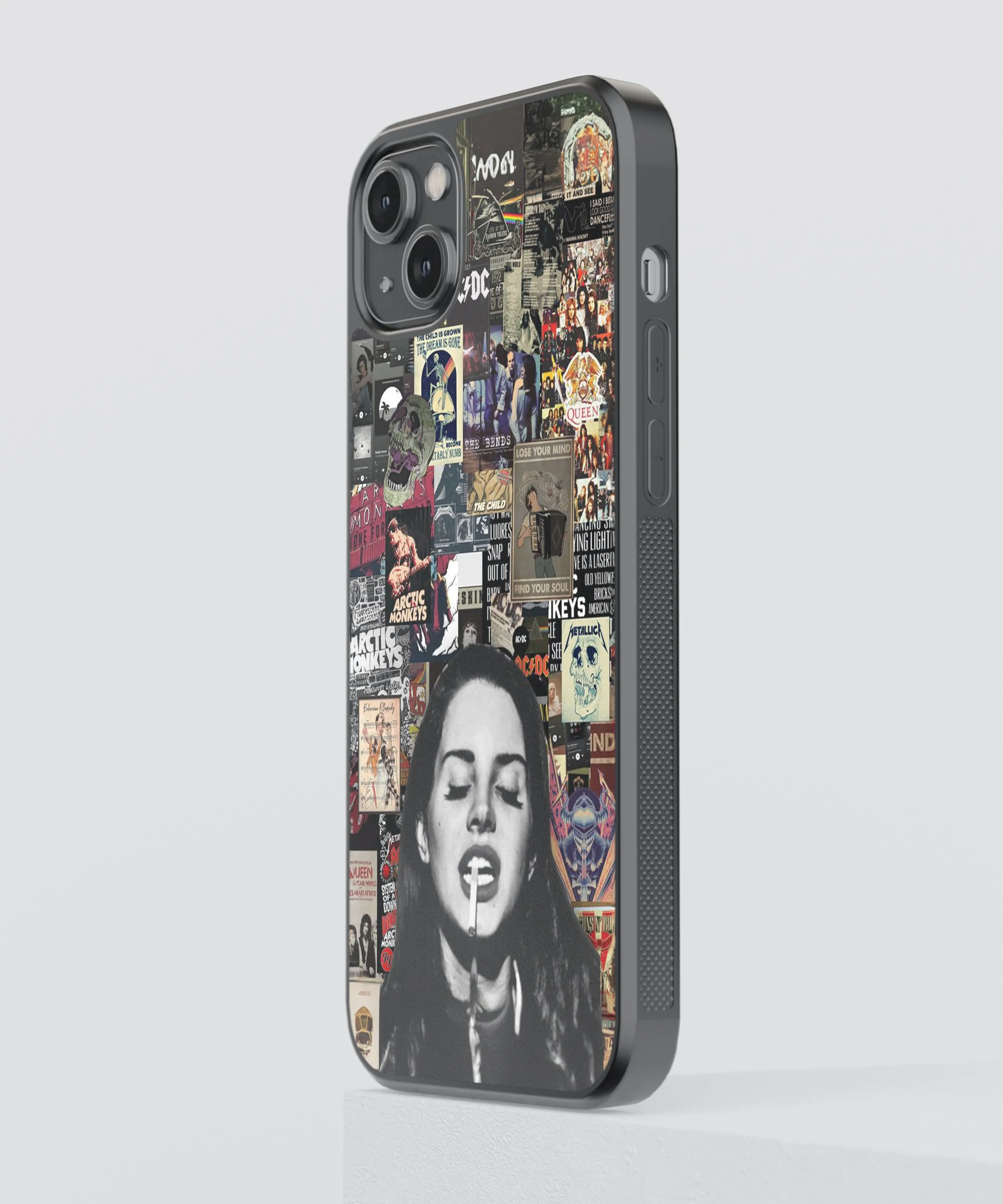 Pop Culture Ft. Lana Del Rey Spotify Glass Phone Case Cover