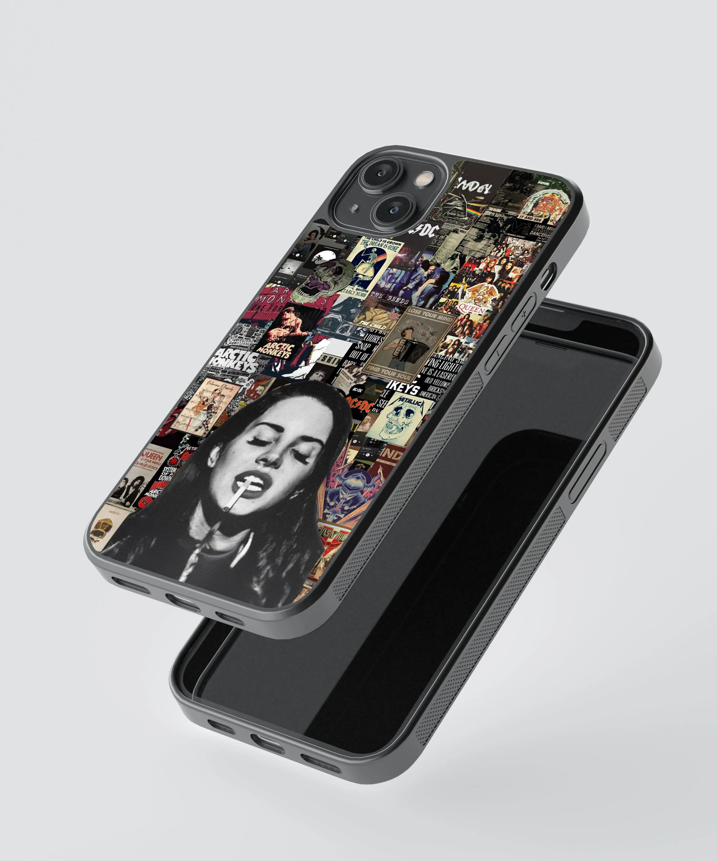 Pop Culture Ft. Lana Del Rey Spotify Glass Phone Case Cover