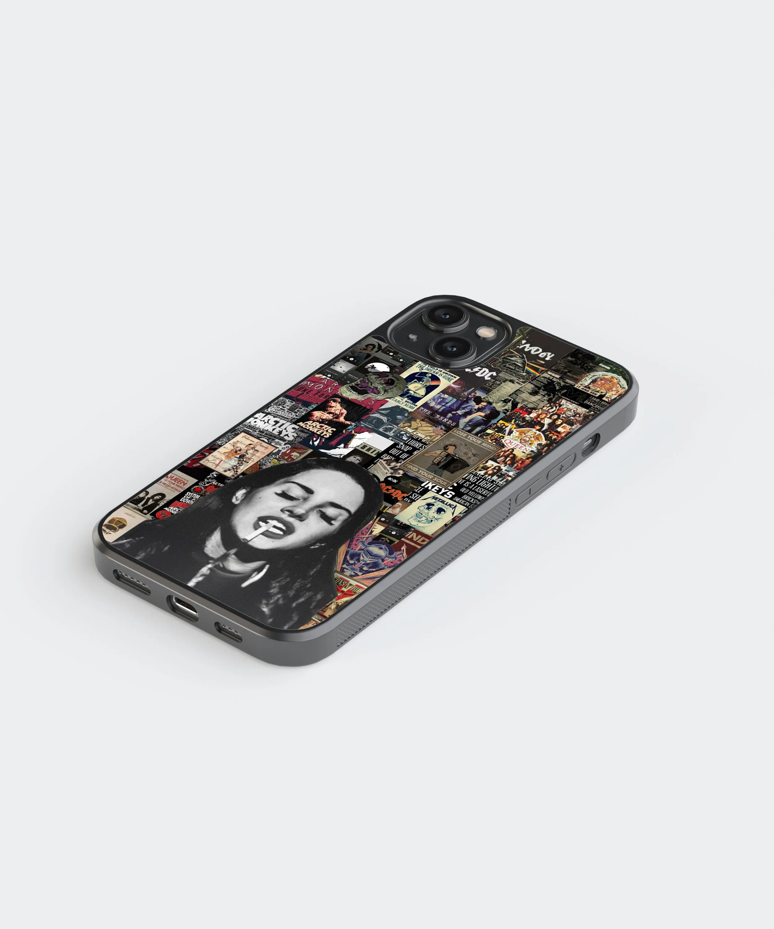 Pop Culture Ft. Lana Del Rey Spotify Glass Phone Case Cover