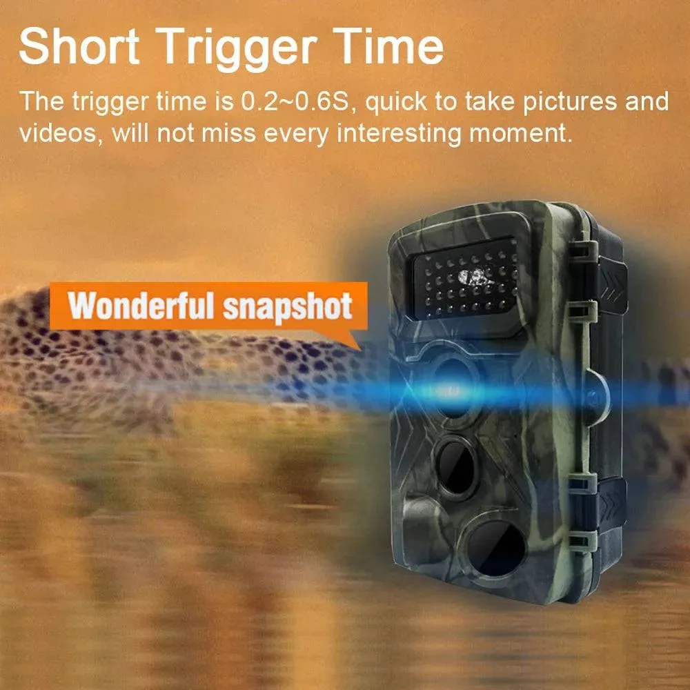 PR3000 16MP 1080P Night Photo Video Taking Trail Camera Multi-function Outdoor Huntings Animal Observation Monitoring Camera