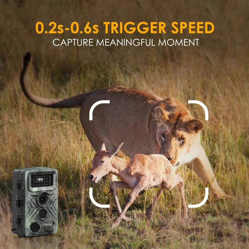 PR3000 16MP 1080P Night Photo Video Taking Trail Camera Multi-function Outdoor Huntings Animal Observation Monitoring Camera