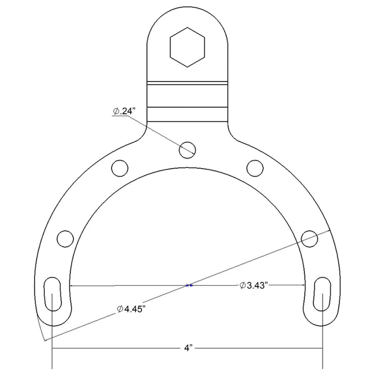 RAM Fuel Tank Ball Base - Large