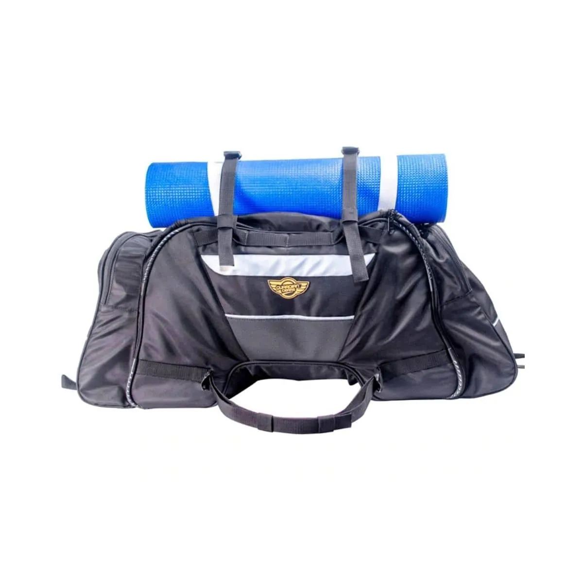 Rhino 70L Tail Bag with Rain Cover and Dry Bag - Black