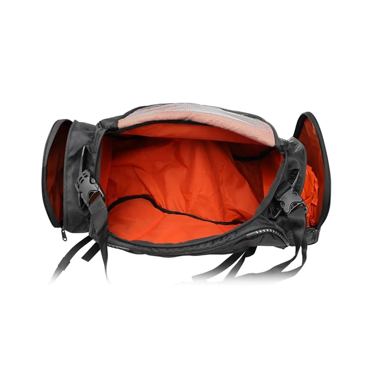 Rhino 70L Tail Bag with Rain Cover and Dry Bag - Black