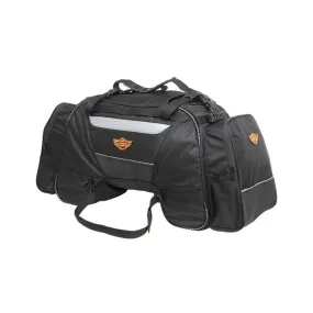 Rhino 70L Tail Bag with Rain Cover - Black