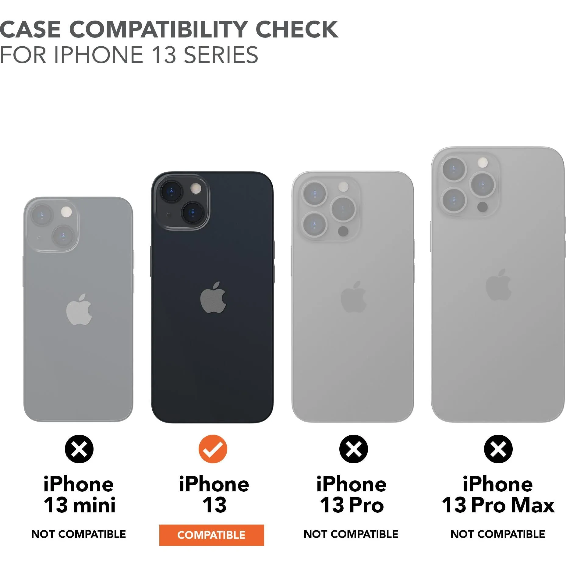 Rokform Crystal Case for iPhone 13 (Clear)