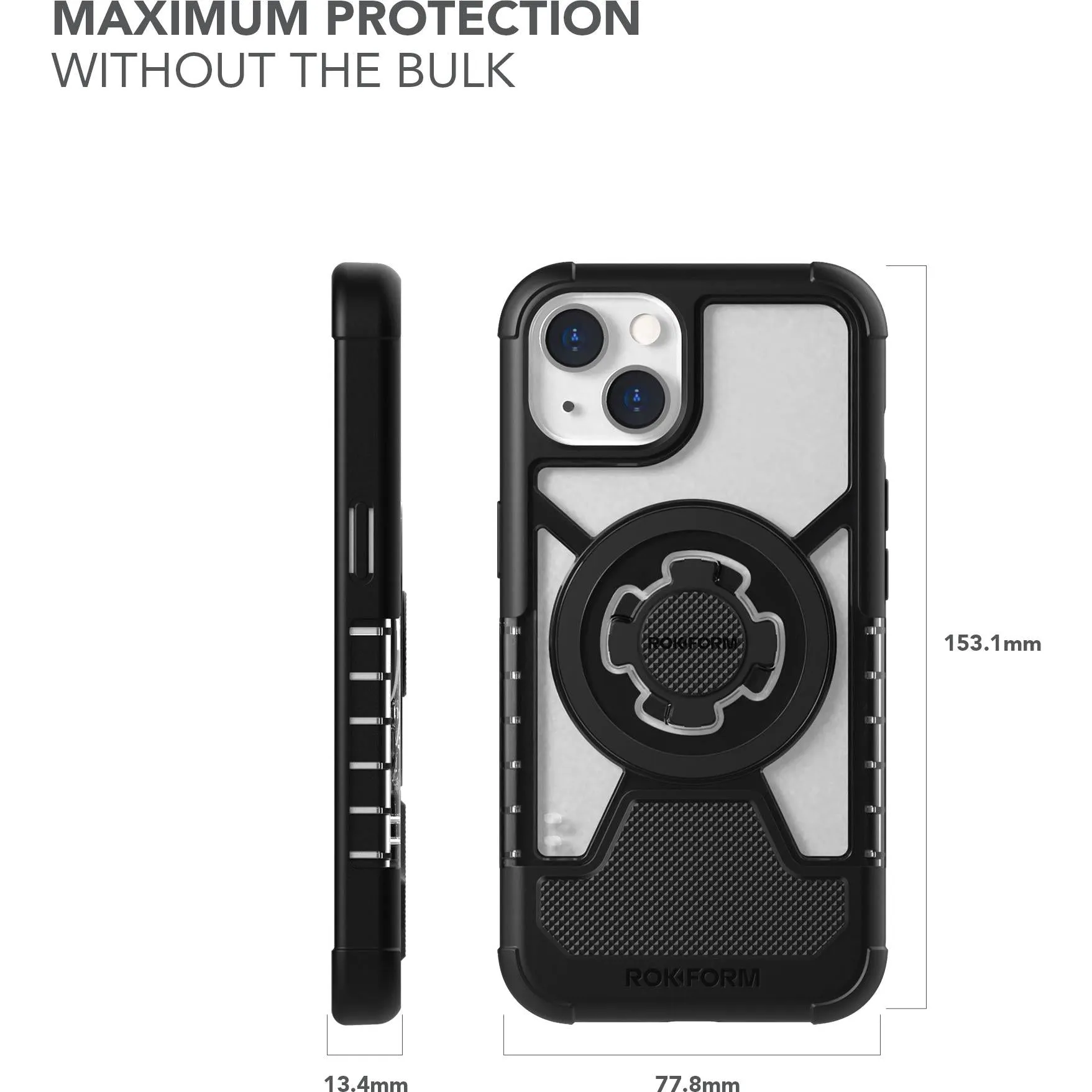 Rokform Crystal Case for iPhone 13 (Clear)