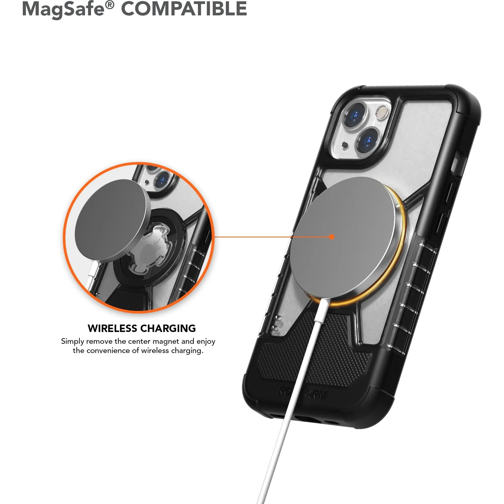 Rokform Crystal Case for iPhone 13 (Clear)