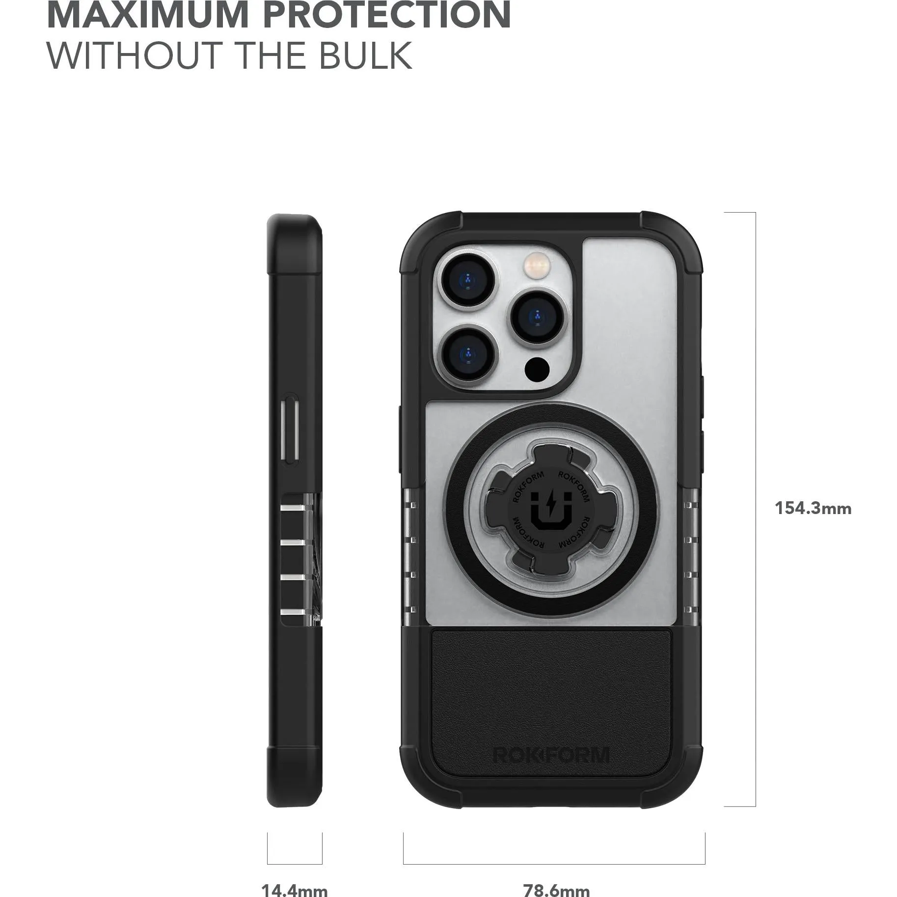 Rokform Crystal Case for iPhone 14 Pro (Clear)
