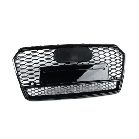 RS Style Grille - 4G Facelift A7/S7/RS7 Black Optic - w/ Quattro