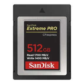 SanDisk 512GB Extreme PRO CFexpress Card (Refurbished)
