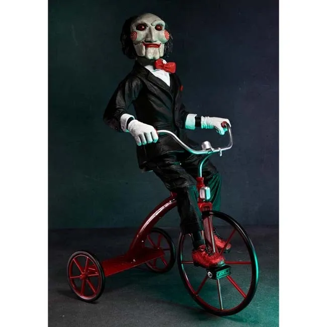 Saw Billy the Puppet on Tricycle with Sound