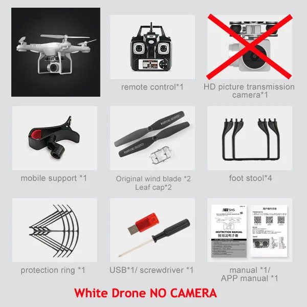 SH5H Quadcopter FPV Drones With Camera HD Quadcopter With WIFI Camera RC Helicopter Remote Control Toys
