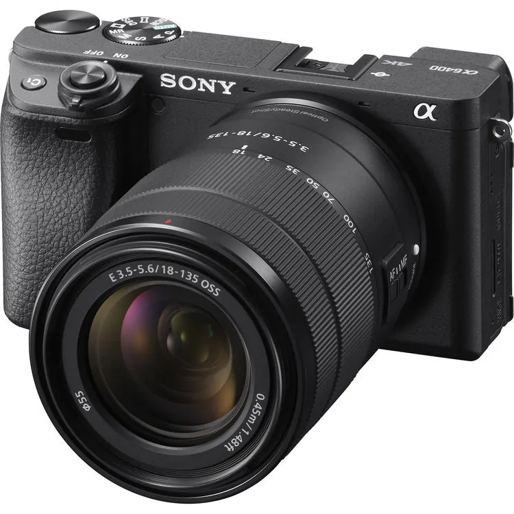 Sony a6400 Mirrorless Camera with 18-135mm