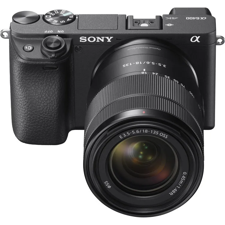Sony a6400 Mirrorless Camera with 18-135mm