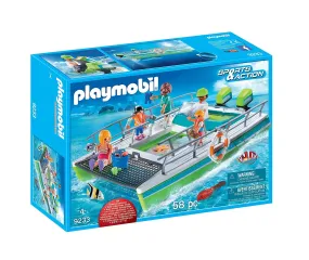 Sports and Action - Glass Bottom Boat With Motor 9233
