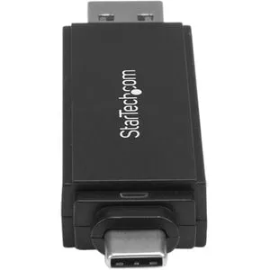 StarTech.com Flash Reader - SD, SDHC, SDXC, microSDHC - USB Type C, USB 3.1 1.95 TB Flash DriveExternal - 1 Pack