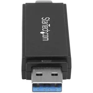 StarTech.com Flash Reader - SD, SDHC, SDXC, microSDHC - USB Type C, USB 3.1 1.95 TB Flash DriveExternal - 1 Pack
