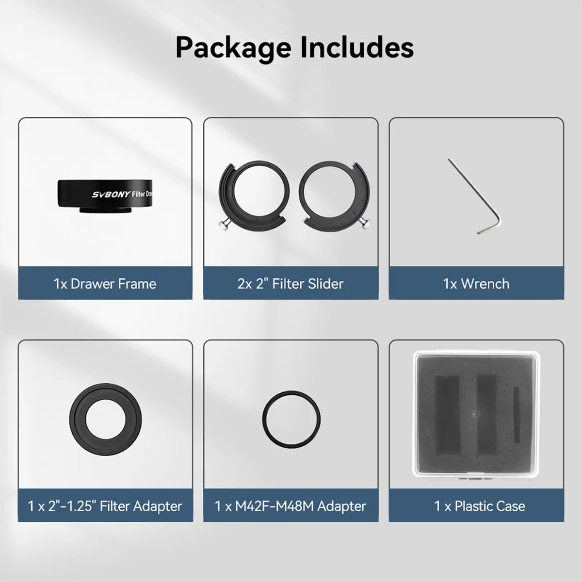 Svbony filter drawer kit