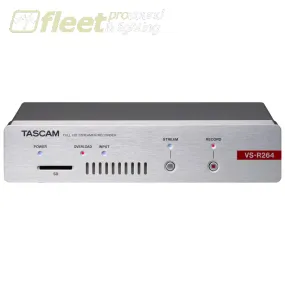 Tascam VS-R264 AV Over IP Encoder and Decoder Appliance for Full HD Live Streaming