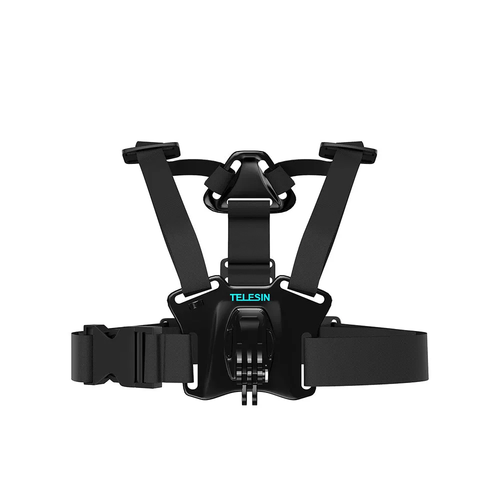 TELESIN Chest Belt Head Strap Mount for GoPro