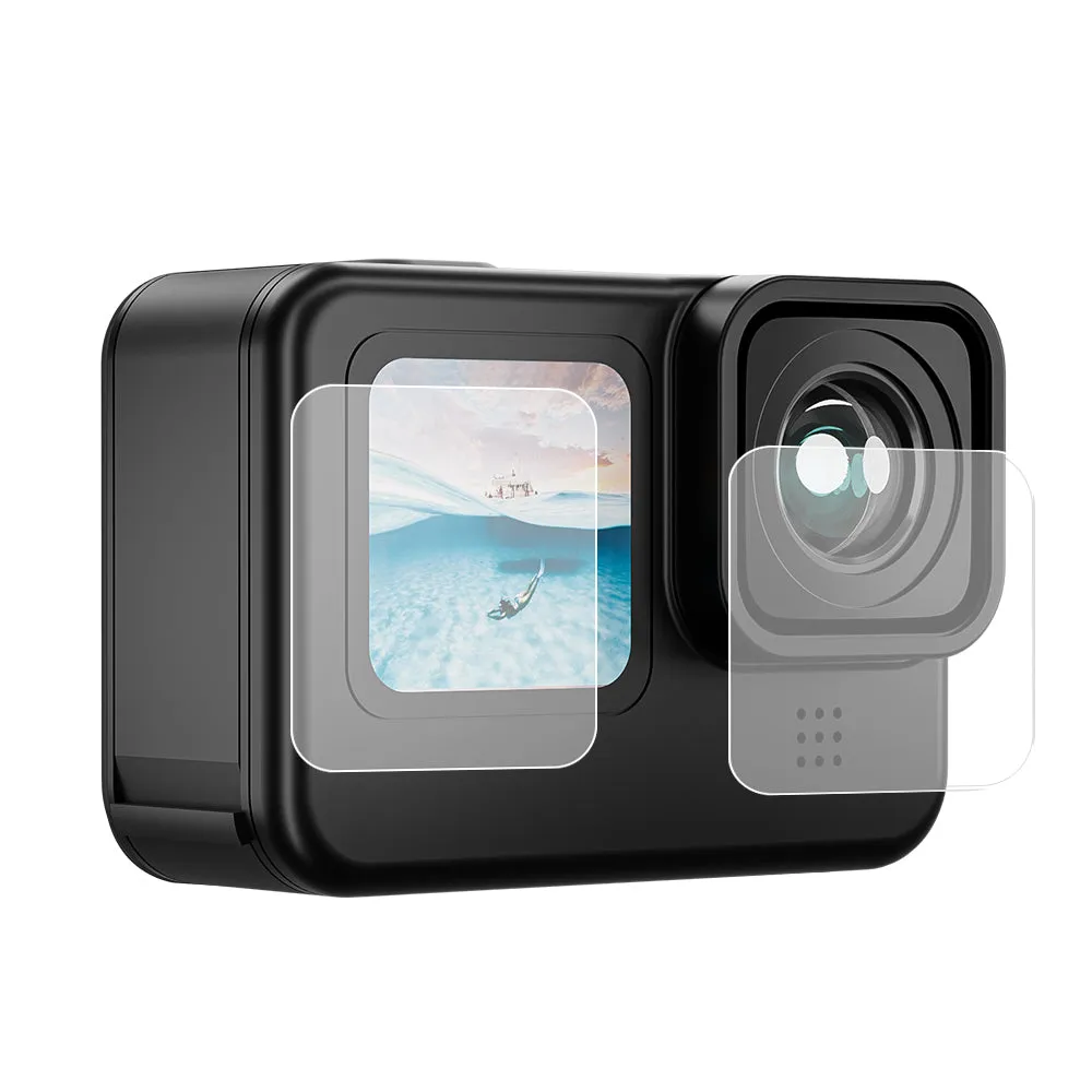 TELESIN Screen & Lens Protective HD Film Cover for GoPro 12/11/10/9