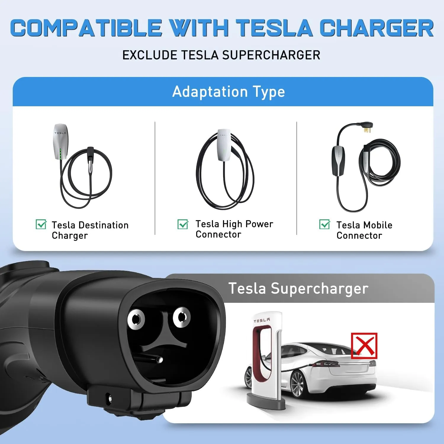 Tesla To J1772 EV Charge Adapter