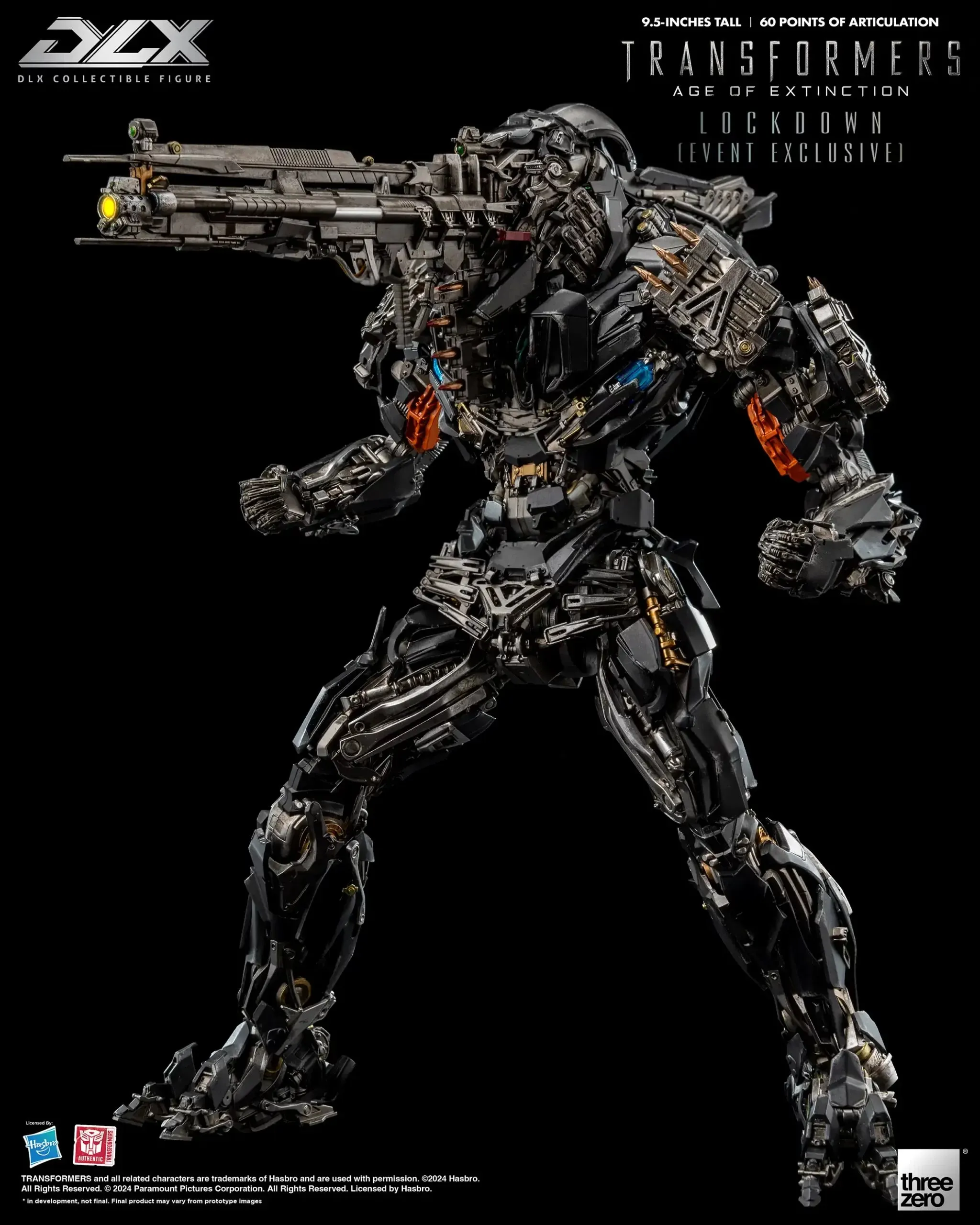 THREEZERO TRANSFORMERS: AGE OF EXTINCTION - DLX LOCKDOWN(PRE-ORDER)