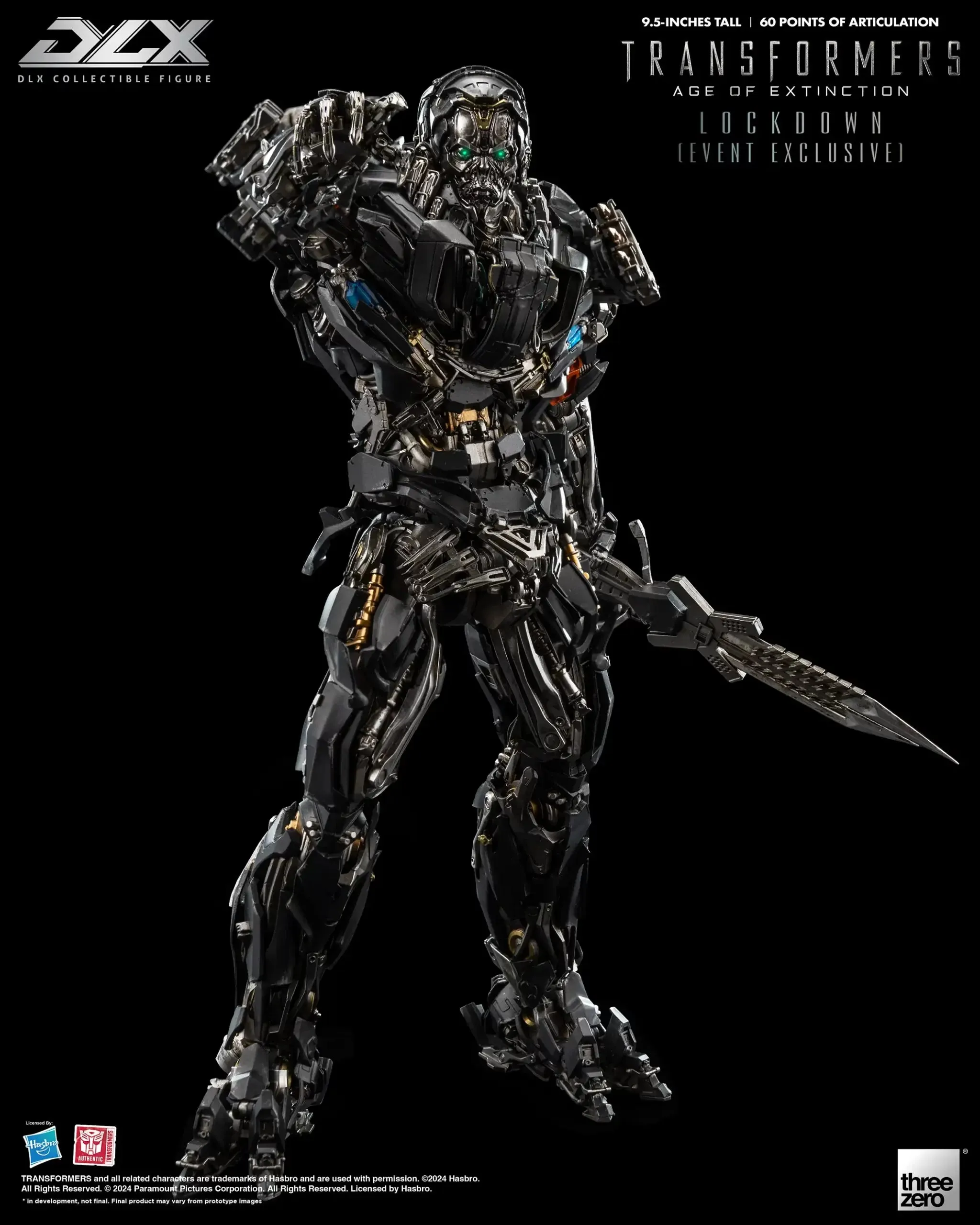 THREEZERO TRANSFORMERS: AGE OF EXTINCTION - DLX LOCKDOWN(PRE-ORDER)