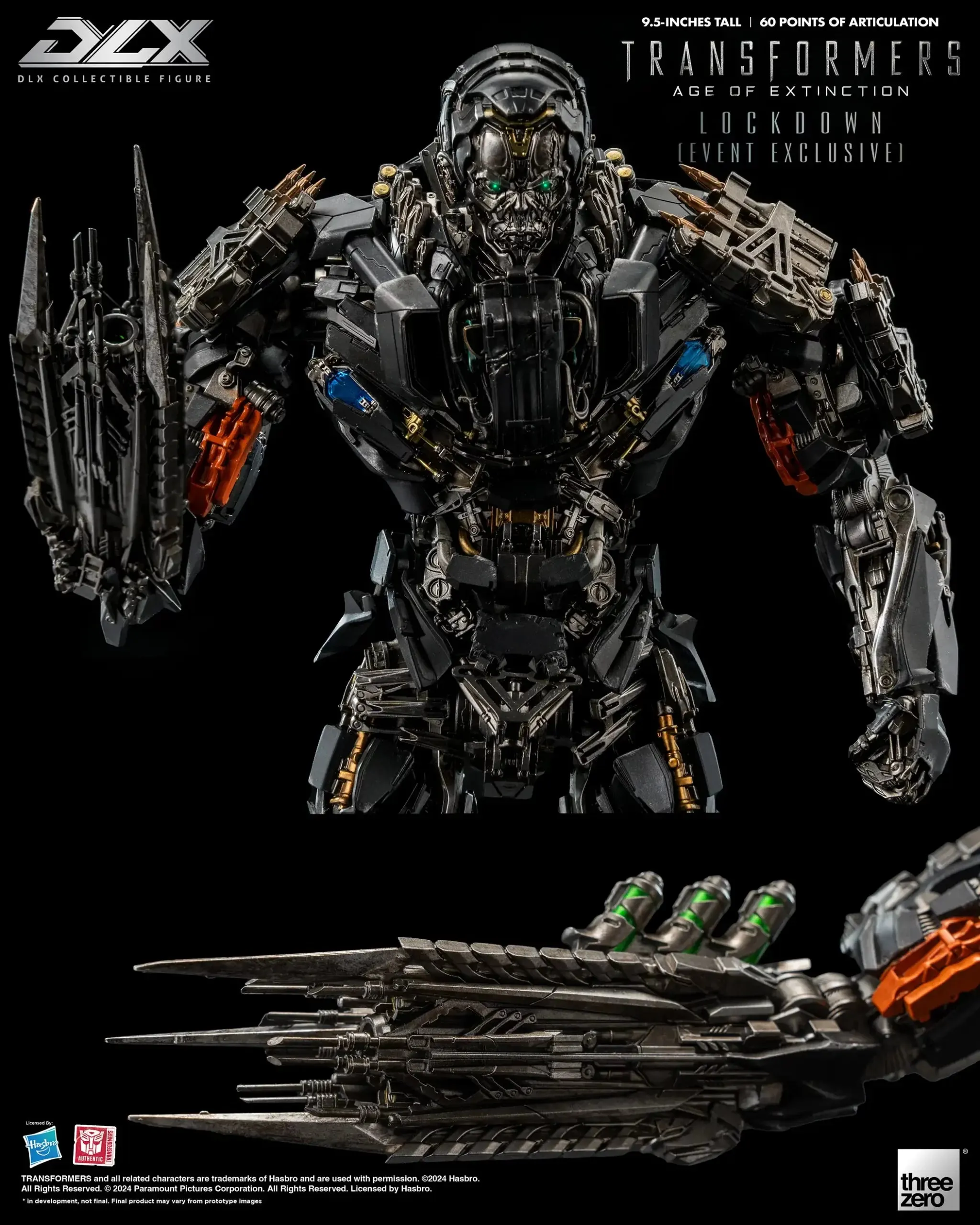 THREEZERO TRANSFORMERS: AGE OF EXTINCTION - DLX LOCKDOWN(PRE-ORDER)