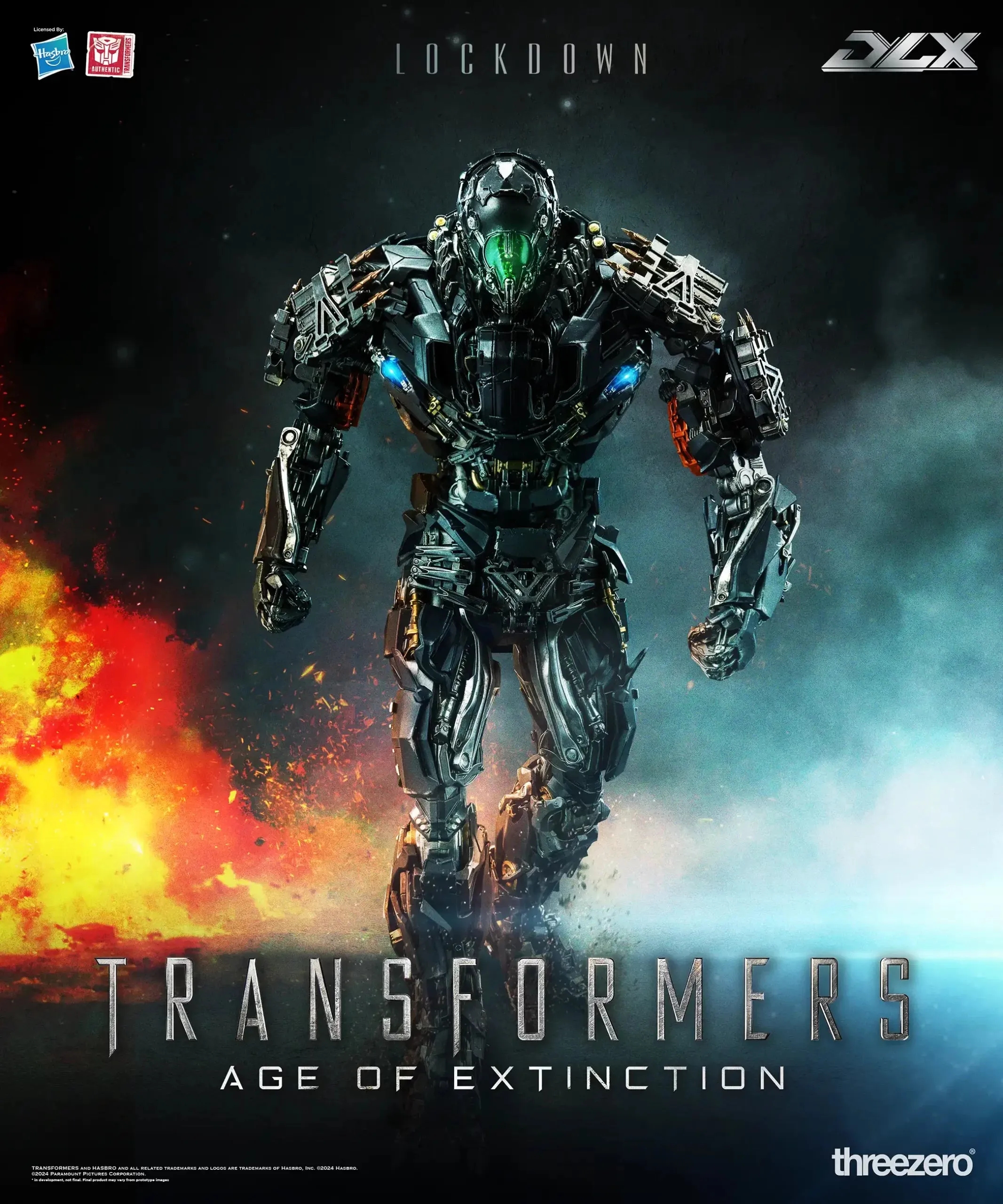 THREEZERO TRANSFORMERS: AGE OF EXTINCTION - DLX LOCKDOWN(PRE-ORDER)