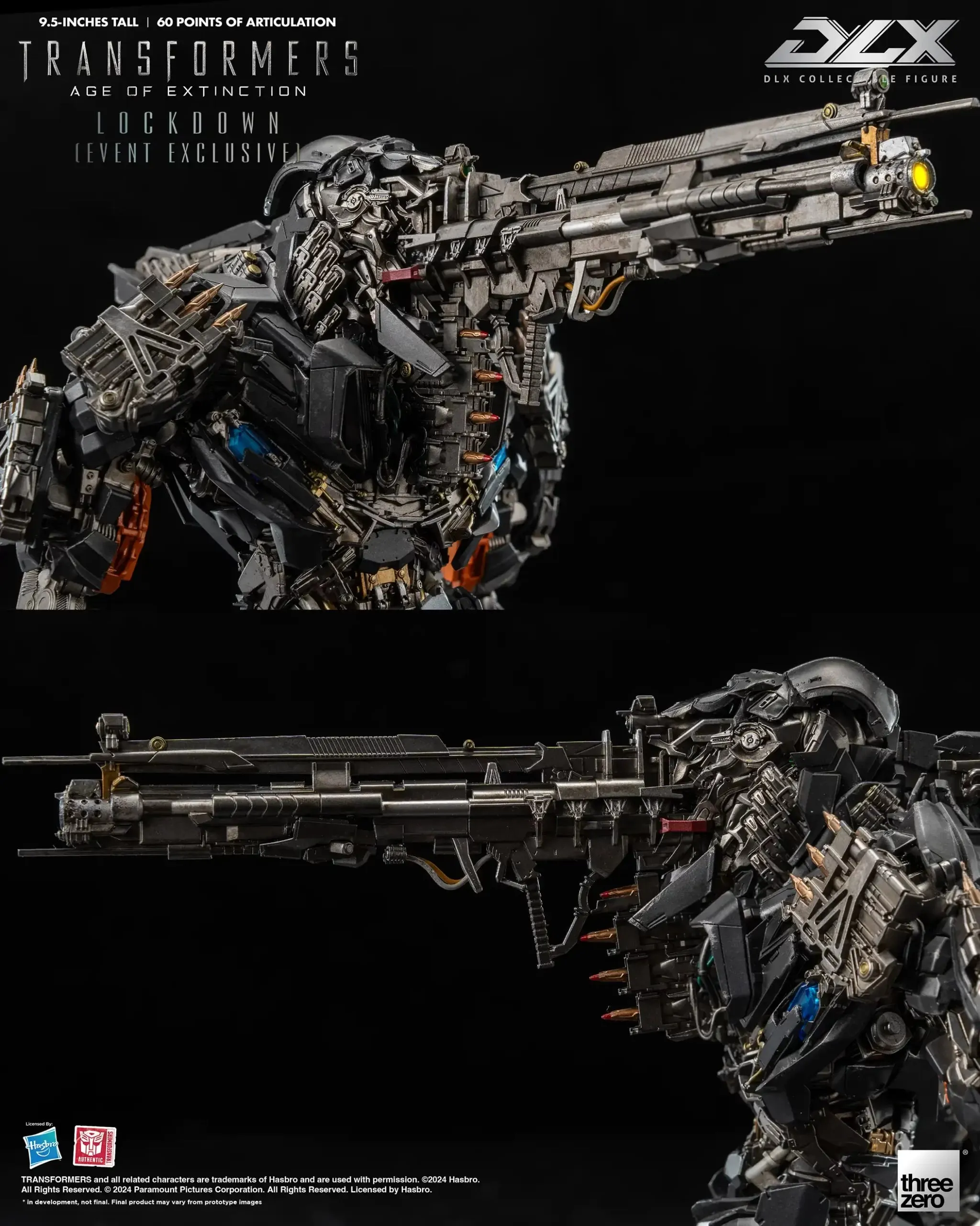 THREEZERO TRANSFORMERS: AGE OF EXTINCTION - DLX LOCKDOWN(PRE-ORDER)