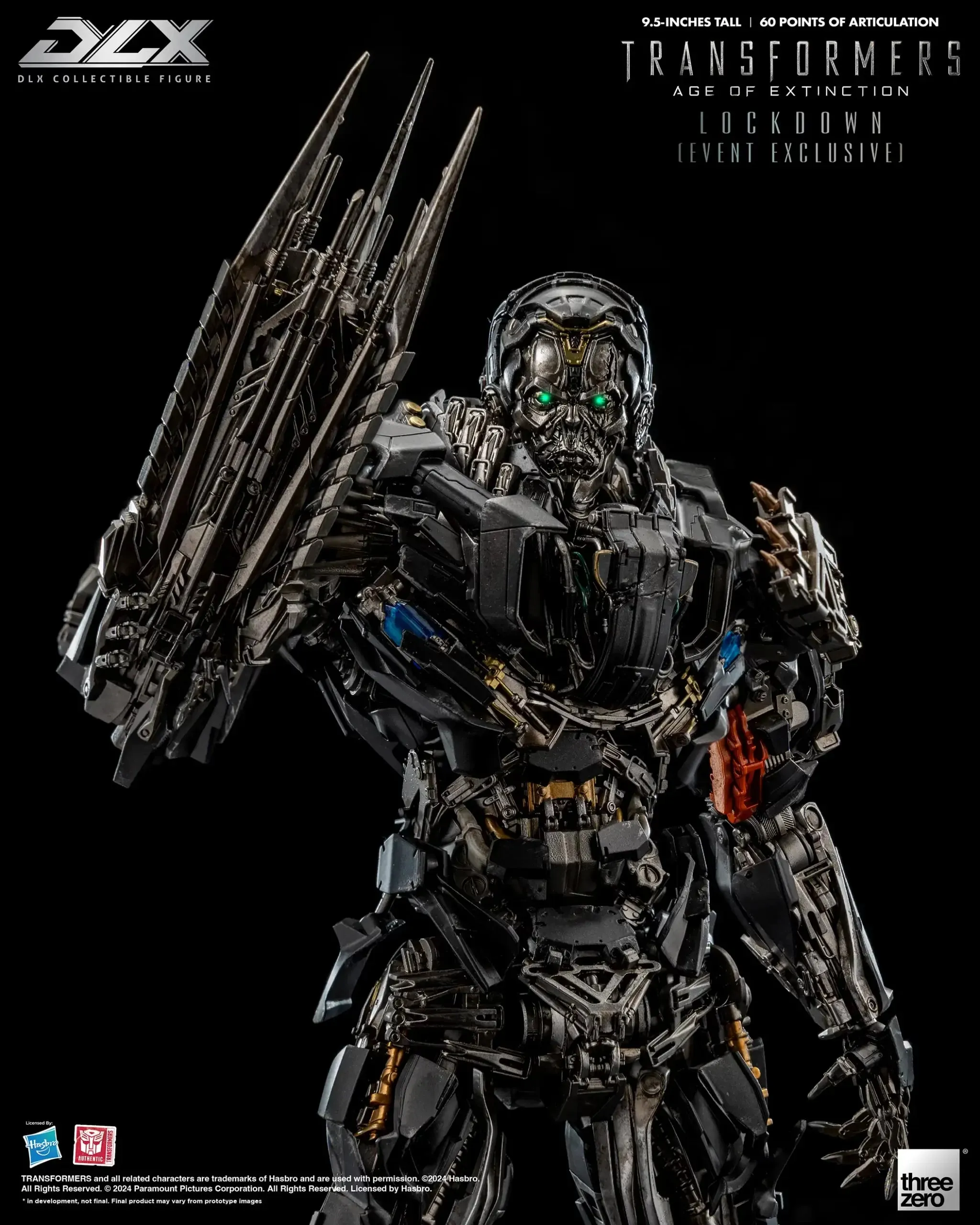 THREEZERO TRANSFORMERS: AGE OF EXTINCTION - DLX LOCKDOWN(PRE-ORDER)