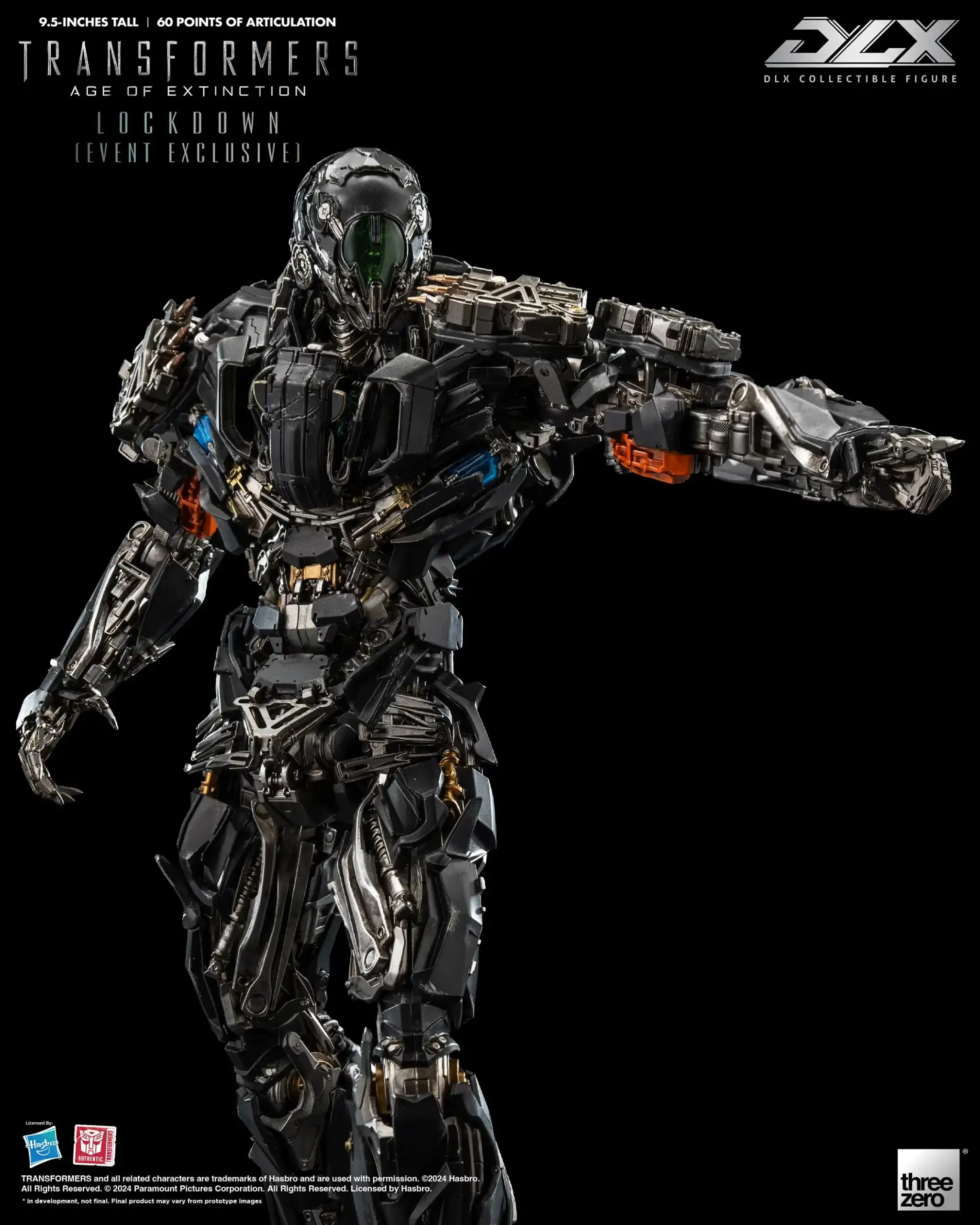 THREEZERO TRANSFORMERS: AGE OF EXTINCTION - DLX LOCKDOWN(PRE-ORDER)
