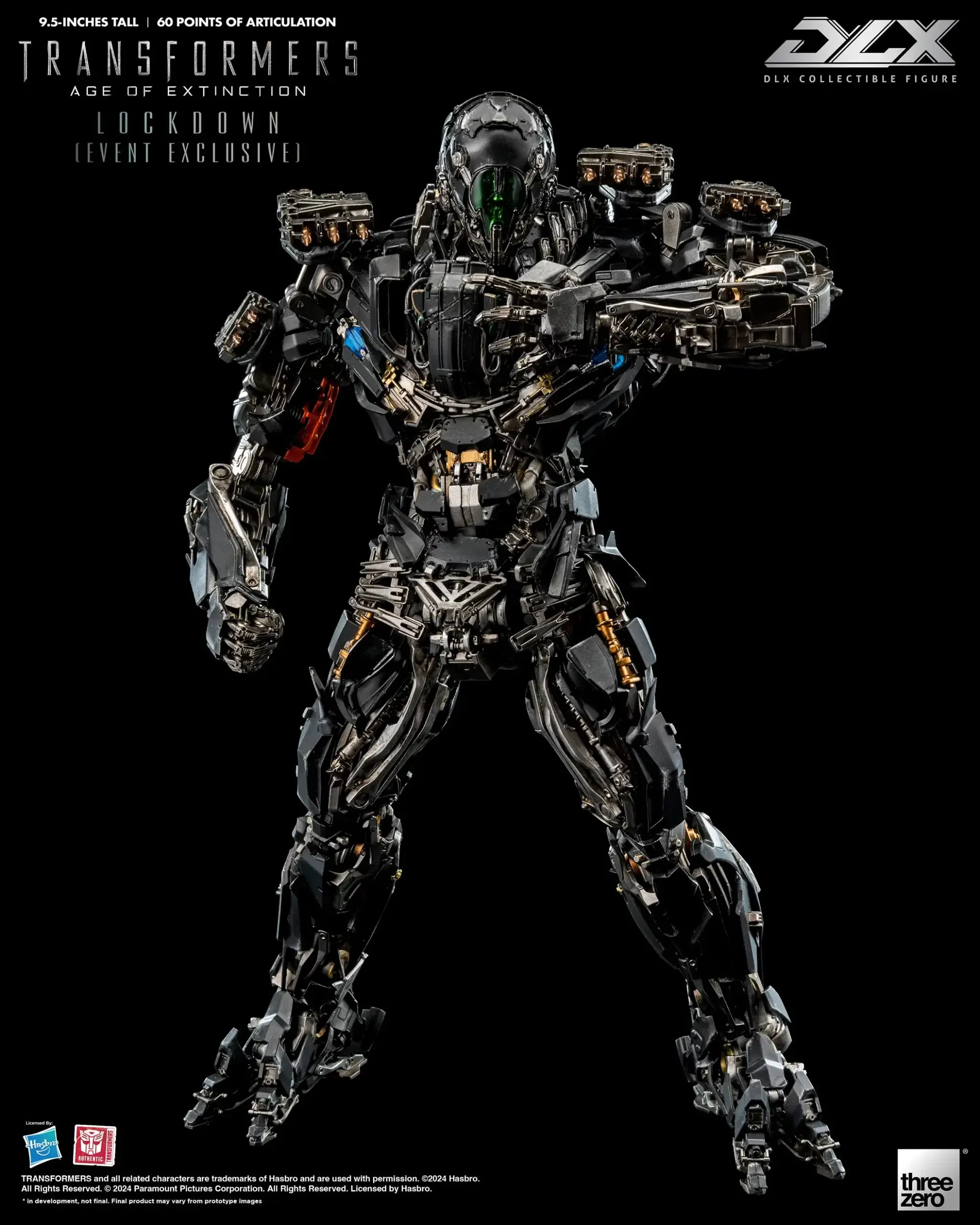 THREEZERO TRANSFORMERS: AGE OF EXTINCTION - DLX LOCKDOWN(PRE-ORDER)