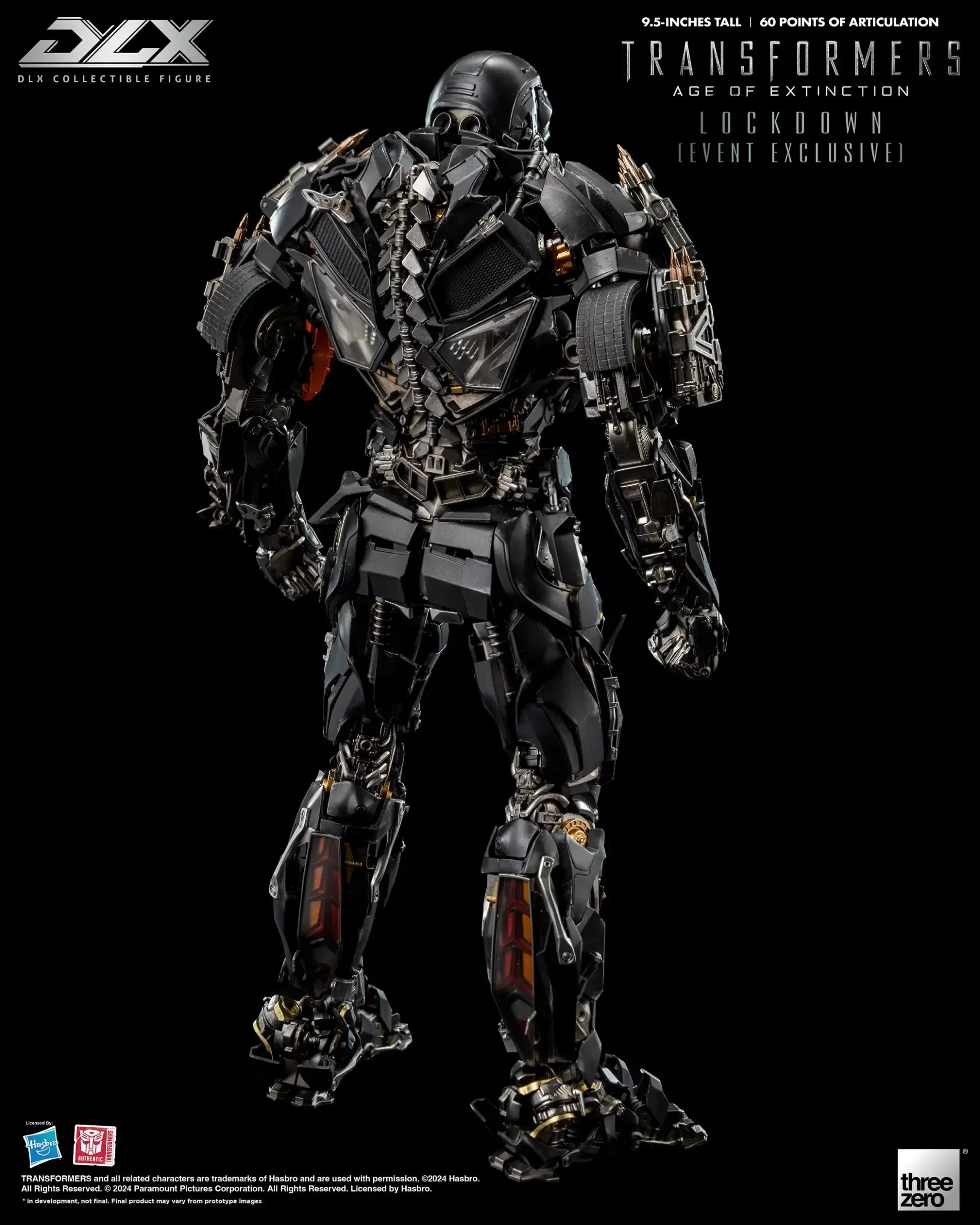 THREEZERO TRANSFORMERS: AGE OF EXTINCTION - DLX LOCKDOWN(PRE-ORDER)