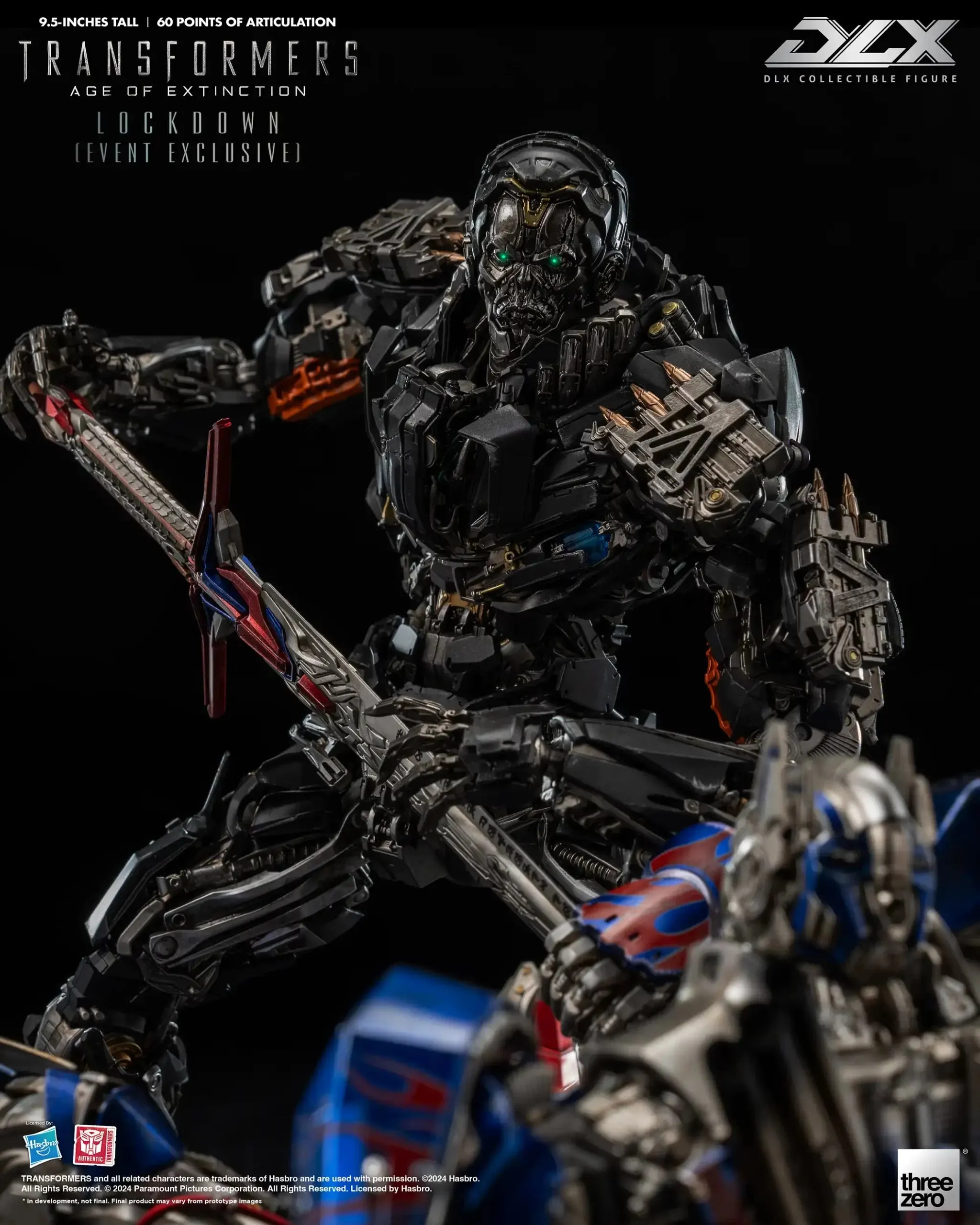 THREEZERO TRANSFORMERS: AGE OF EXTINCTION - DLX LOCKDOWN(PRE-ORDER)