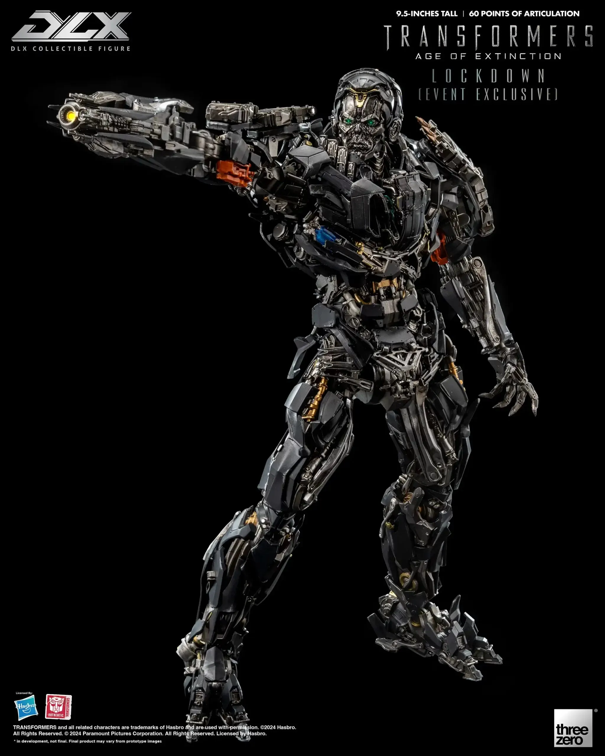 THREEZERO TRANSFORMERS: AGE OF EXTINCTION - DLX LOCKDOWN(PRE-ORDER)