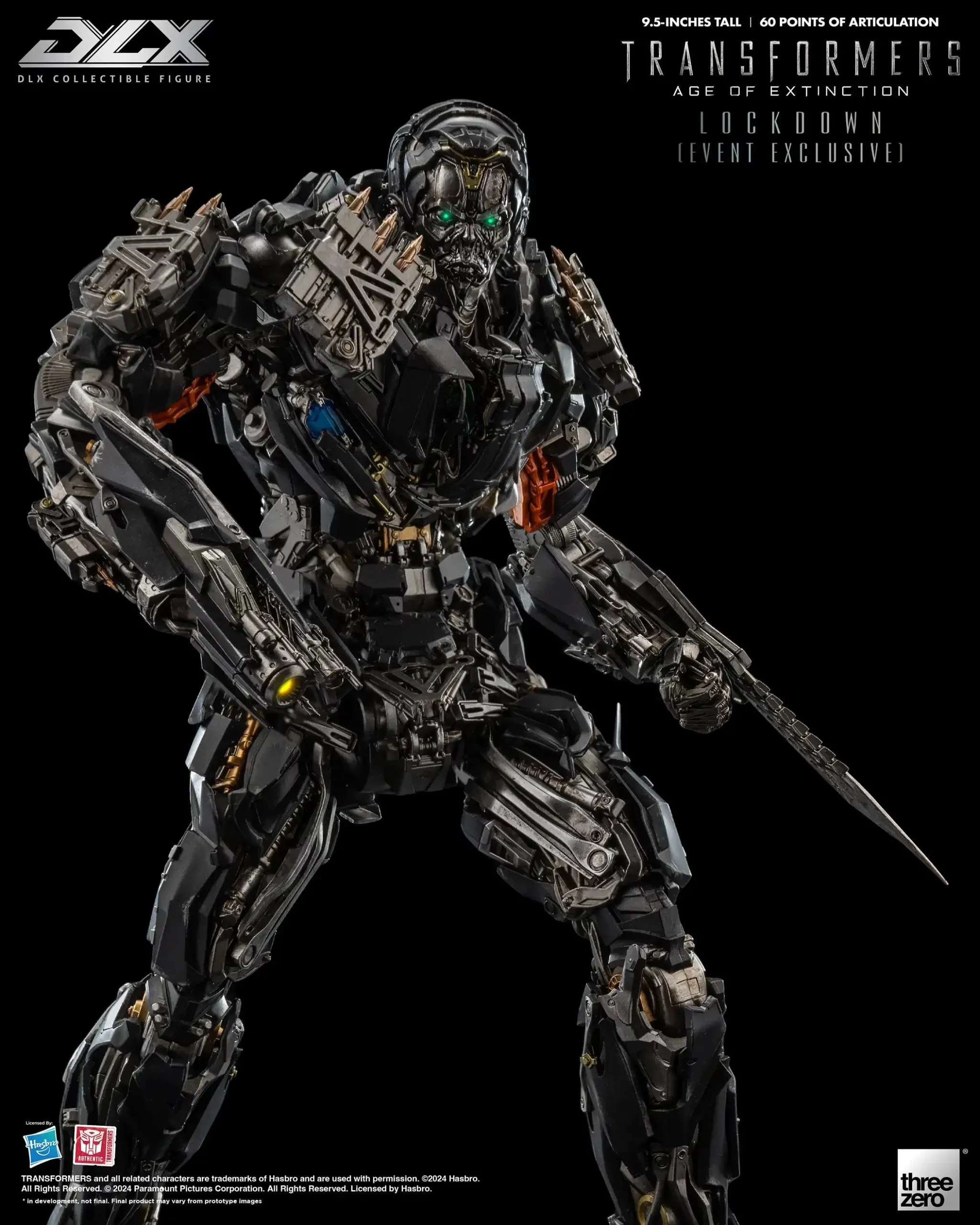 THREEZERO TRANSFORMERS: AGE OF EXTINCTION - DLX LOCKDOWN(PRE-ORDER)