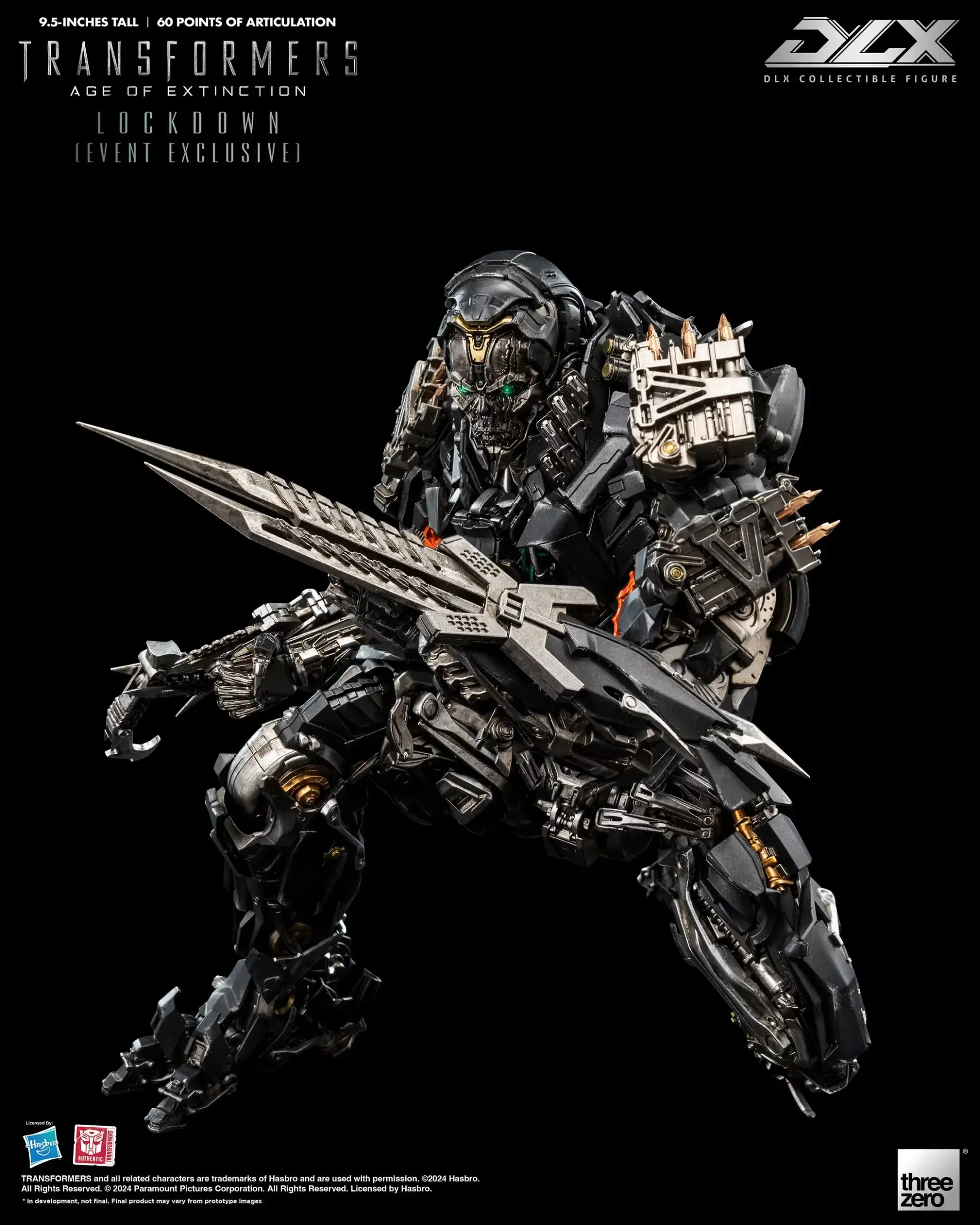 THREEZERO TRANSFORMERS: AGE OF EXTINCTION - DLX LOCKDOWN(PRE-ORDER)