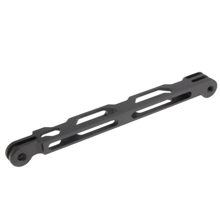 TMC CNC Aluminum Extender for GoPro Hero12 Black / Hero11 /10 /9 /8 /7 /6 /5, Insta360 Ace / Ace Pro, DJI Osmo Action 4 and Other Action Cameras, Length: 16cm(Black)