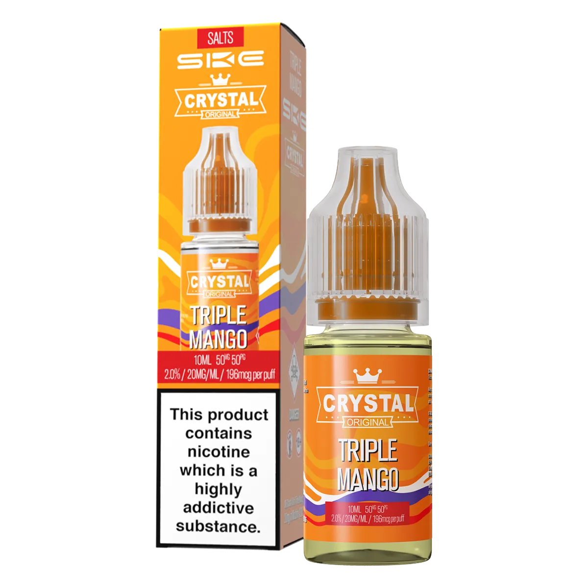 Triple Mango Nic Salt by SKE Crystal 10ml