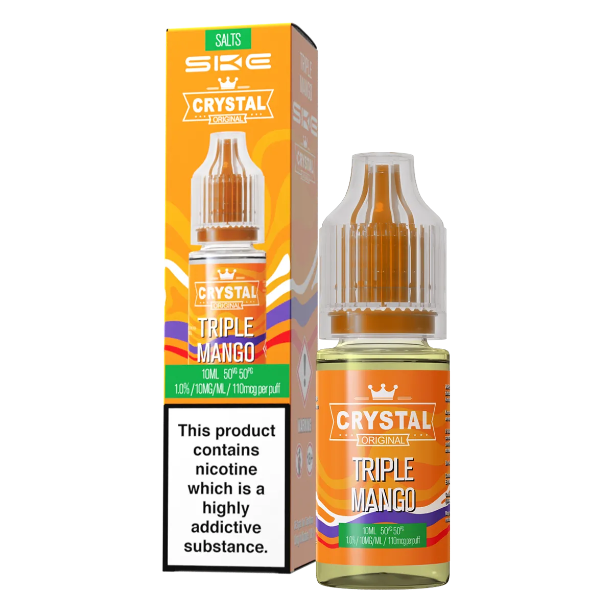 Triple Mango Nic Salt by SKE Crystal 10ml