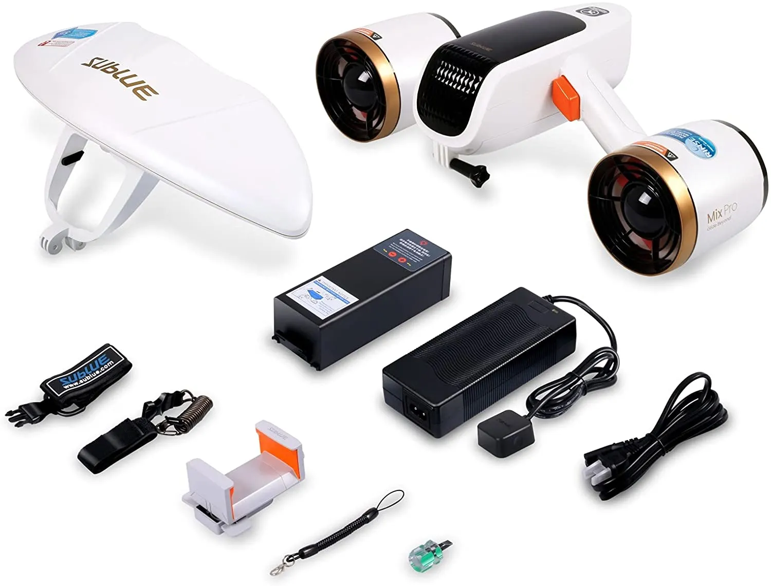 Underwater Scooter with Action Camera Mount