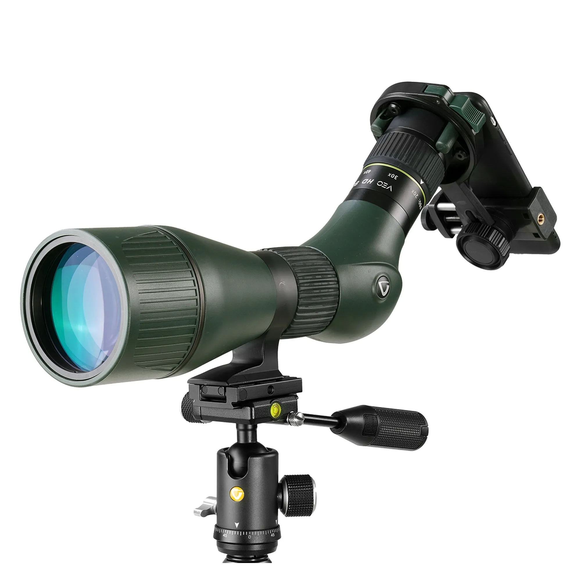 VEO BP-120T Ball Head w/ Handle -- Camera & Smartphone Compatible